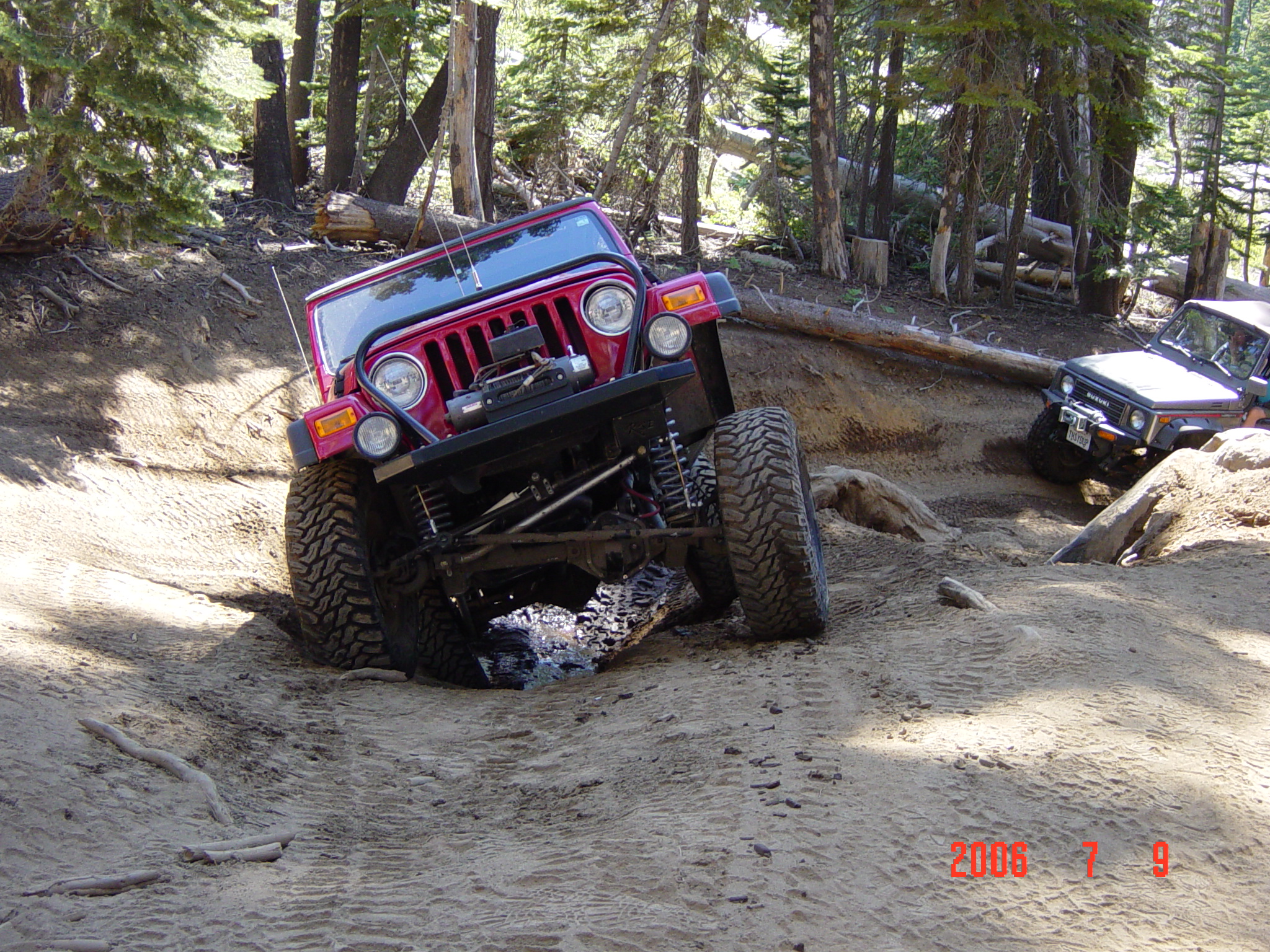 Hansen jeep cherokee bumper
