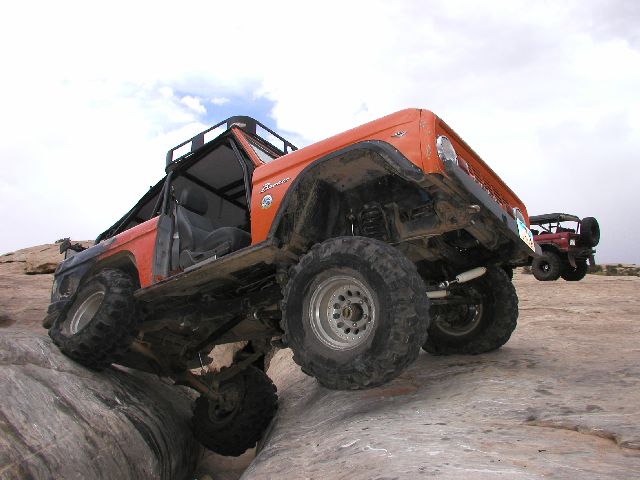 Crazy Larry in Moab on Rusty Nail