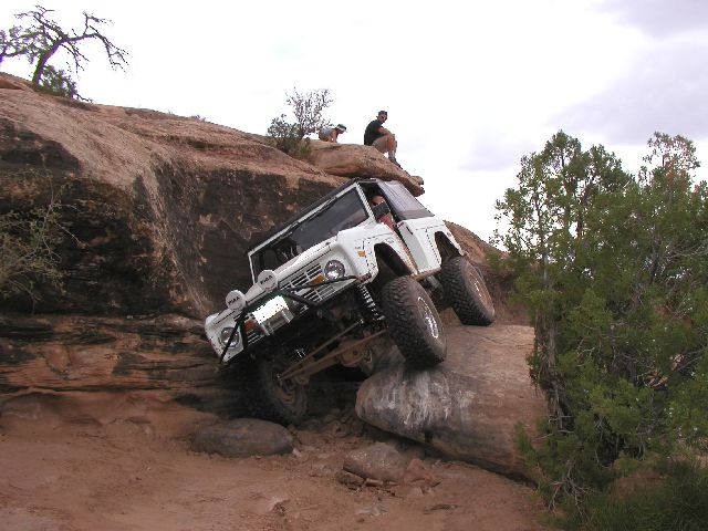 Crazy Larry in Moab on Rusty Nail