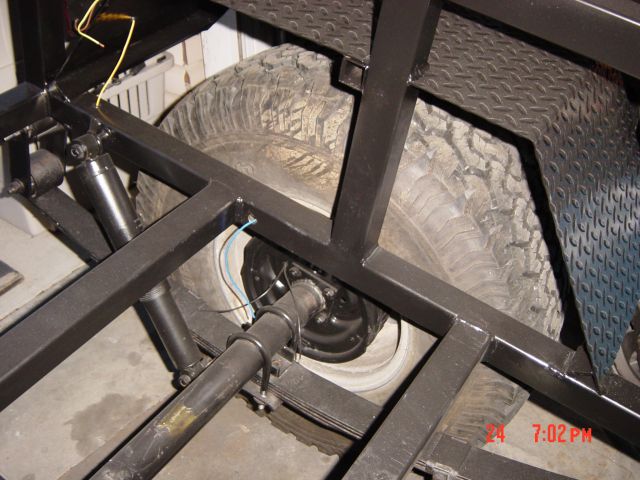 More Trailer frame wiring.
