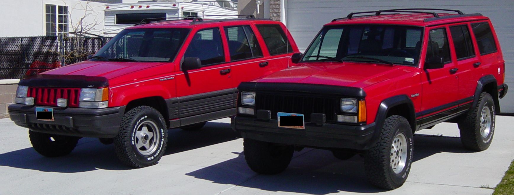1993 Jeep WJ with lift